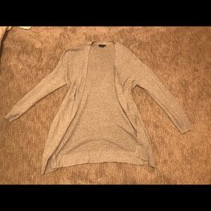 Gray cardigan